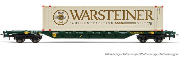 "4-achs. Containerwagen Sgnss