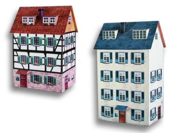 2 Stadt-Reihenhäuser