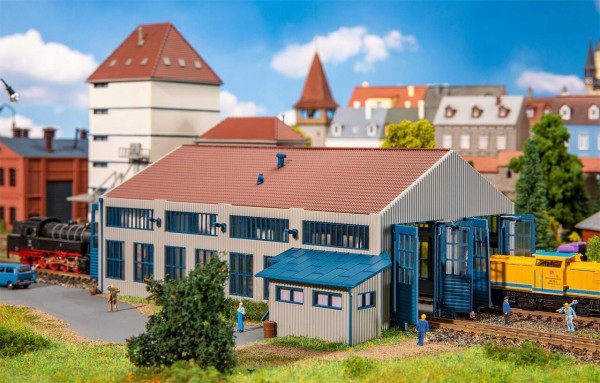 Moderner Lokschuppen, 2-ständ