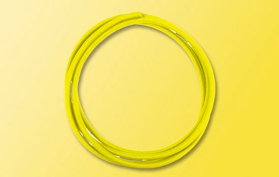 Schrumpfschlauch, gelb