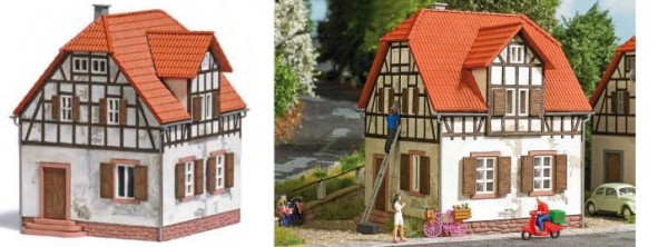 Altes Wohnhaus H0
