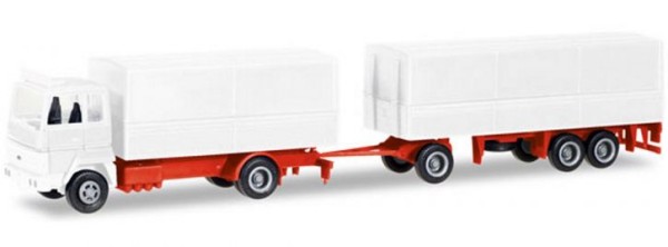 MiKi Ford Transconti PlanenHängerz.weiß