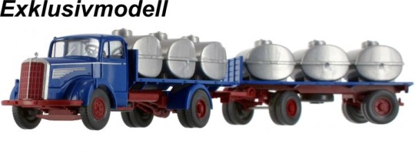 Mercedes-Benz Behelfstankzug, azurblau