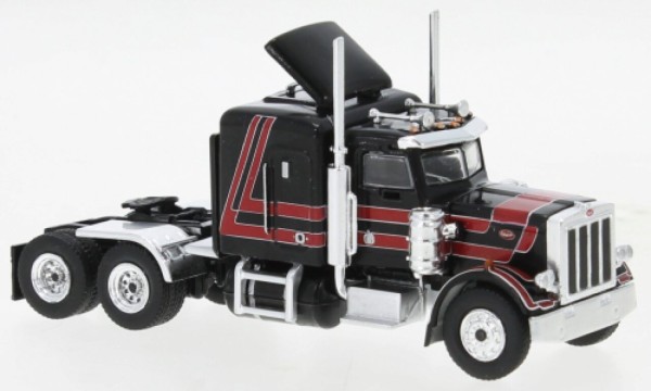 Peterbilt 359, schwarz, dunke