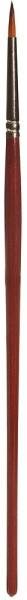 Rundpinsel braun synthetisch 2