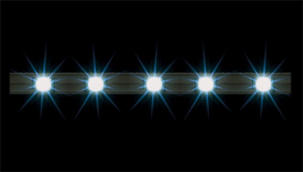 2 LED-Lichtleisten