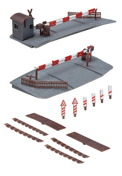Bahnübergang, beschrankt