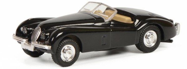 Jaguar XK 120 schwarz 1:87