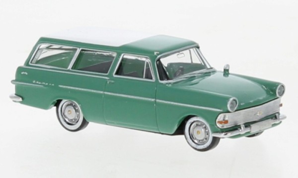 Opel P2 Caravan, grün, weiss,