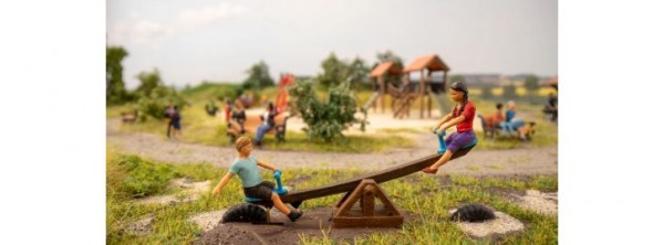 HO m-m Kinderwippe