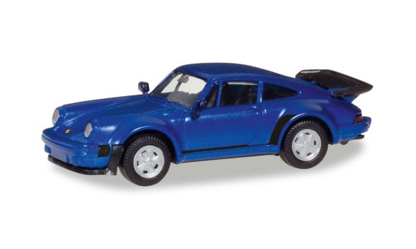 Porsche 911 Turbo, blaumetallic