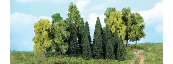 Mischwald, 22 Bäume + Tannen