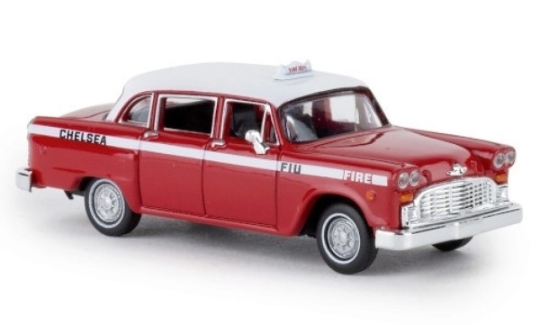 Checker Fire Car