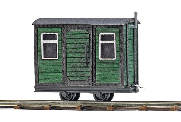 Bauwagen Grün H0