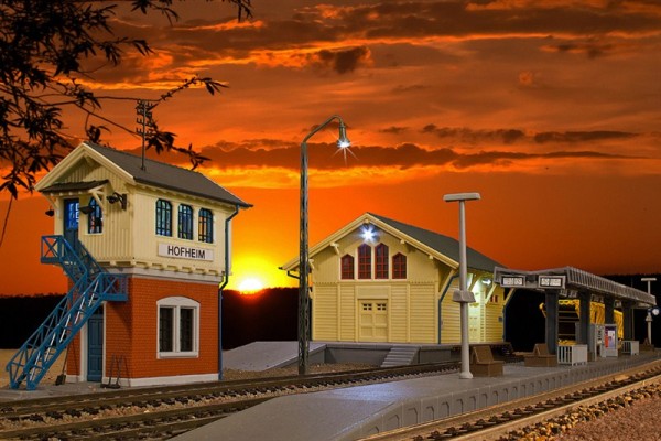 Startset Rund um den Bahnhof HO