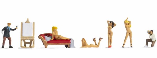 Künstler und Aktmodelle