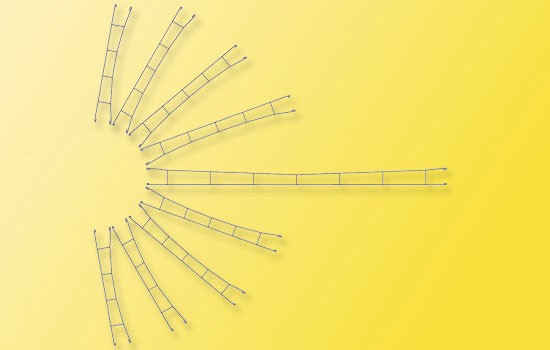 Fahrdraht 172,5mm 5X