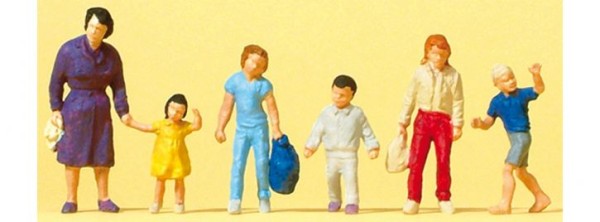 HO Gehende Frau, Kinder