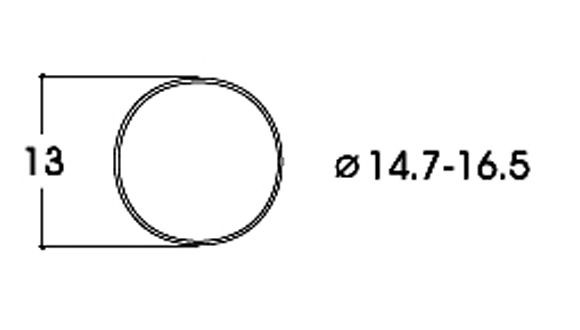 Haftreifen 10 Stk. 14,7-16,5