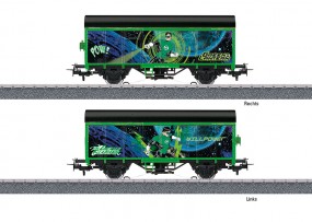 Ged. Güterwagen Green Lantern Ged. Güterwagen Green Lantern