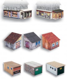 3 Garagen 3 Schuppen 4 Geschäfte