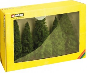 Tannen, dunkelgrün, 7 Stück, Tannen, dunkelgrün, 7 Stück,