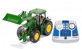 Siku RC John Deere 7310R mit Frontlader und Bluetooth-Fernsteuerung