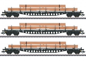 Rungenwagen-Set Rs DB AG