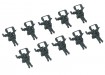 Kurzkupplungsköpfe 10 St. H0 1:87