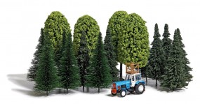 Baum-Set und Traktor