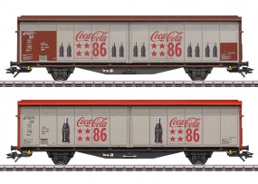 Schiebewandwagen-Set Hbils-vy Coca Cola