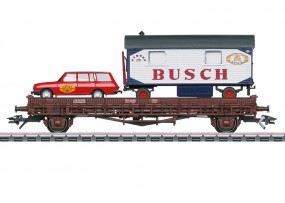 Niederbordwagen Zirkus Busch der DR Niederbordwagen Zirkus Busch der DR