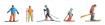 Beim Wintersport