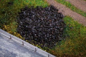 Streumaterial Kohle, schwarz, Streumaterial Kohle, schwarz,