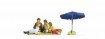 Familie beim Picknick