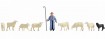 Schafe und Schäfer