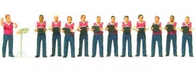 HO Männergesangsverein 12 Fig HO Männergesangsverein 12 Fig