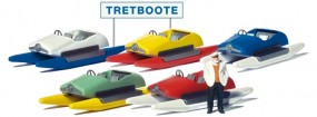 Tretbootverleih