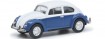 VW Käfer blau/weiß 1:87